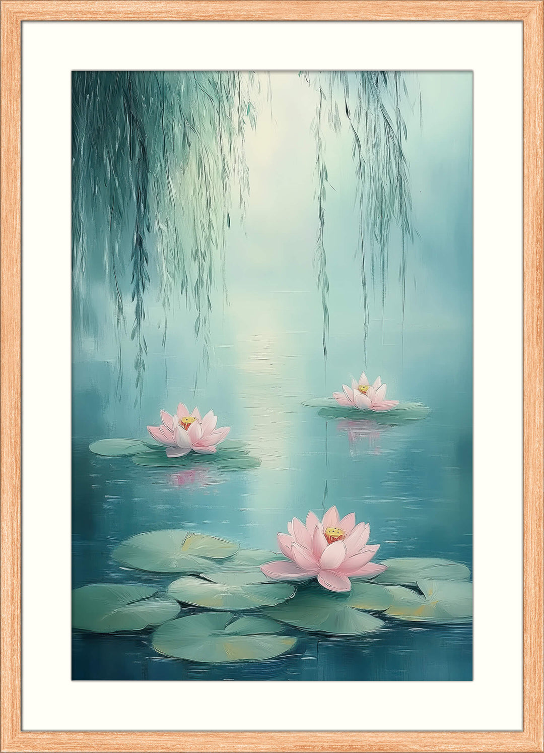 Japanese Water Lily Print