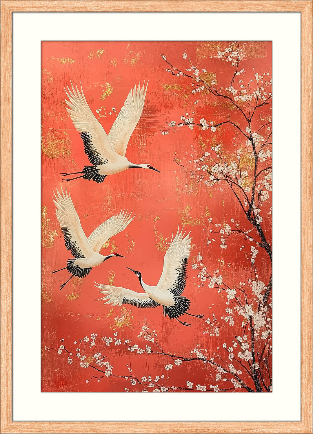 Japanese Crane Wall Art