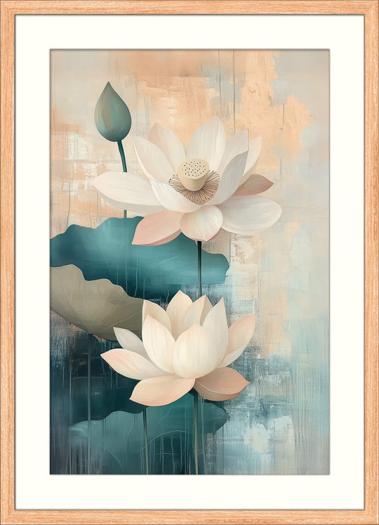Lotus Flower Art Print