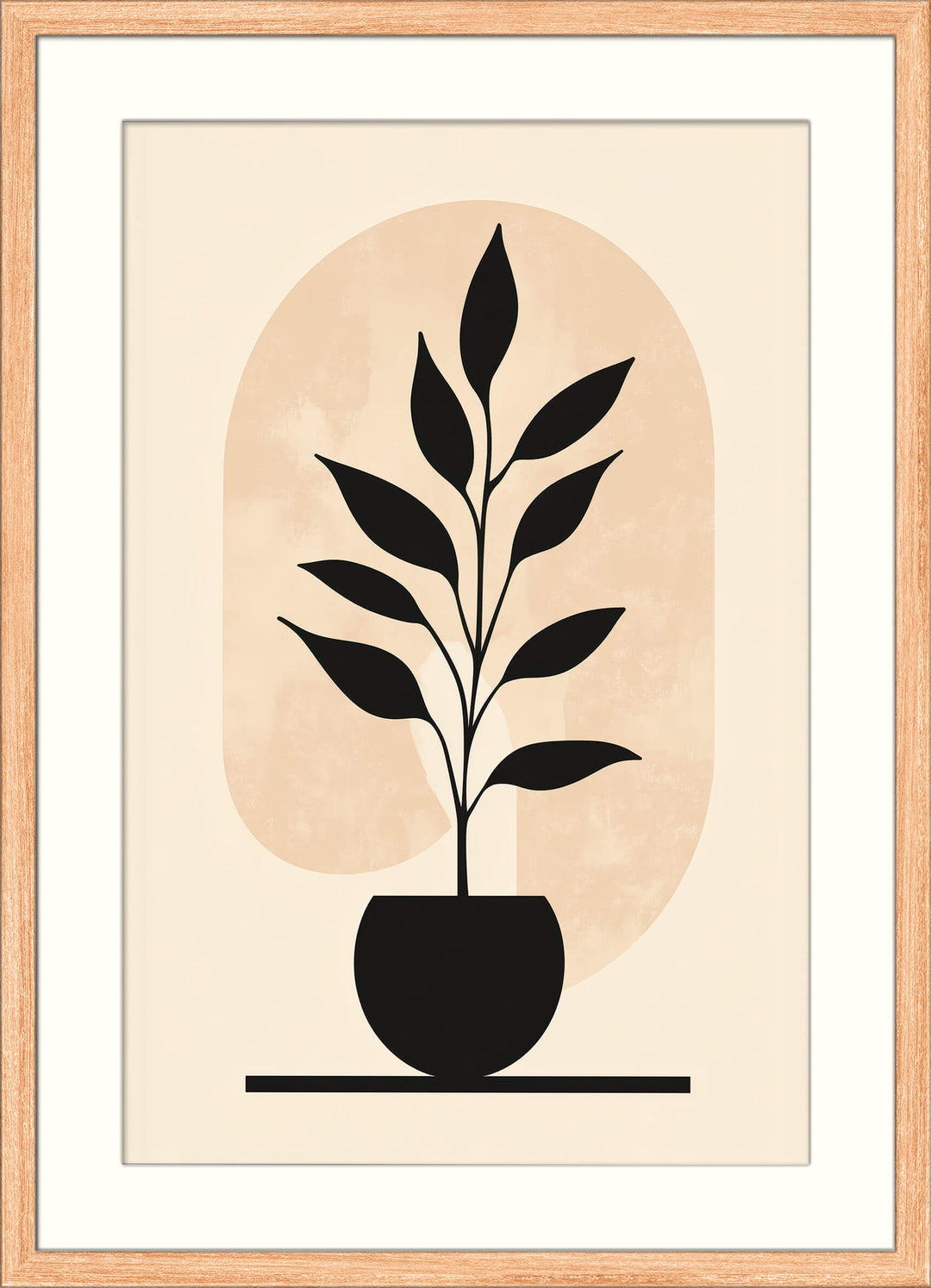 Minimalist Plant Wall Art
