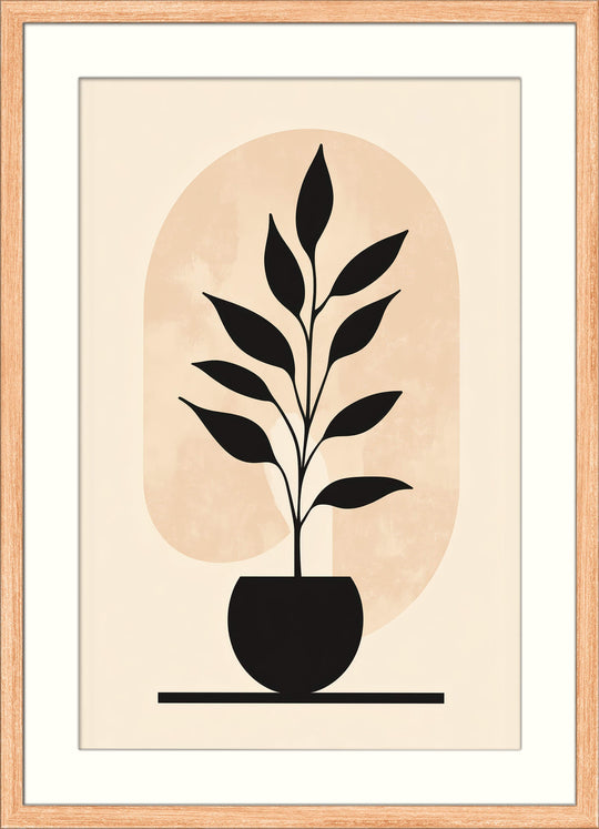 Minimalist Plant Wall Art
