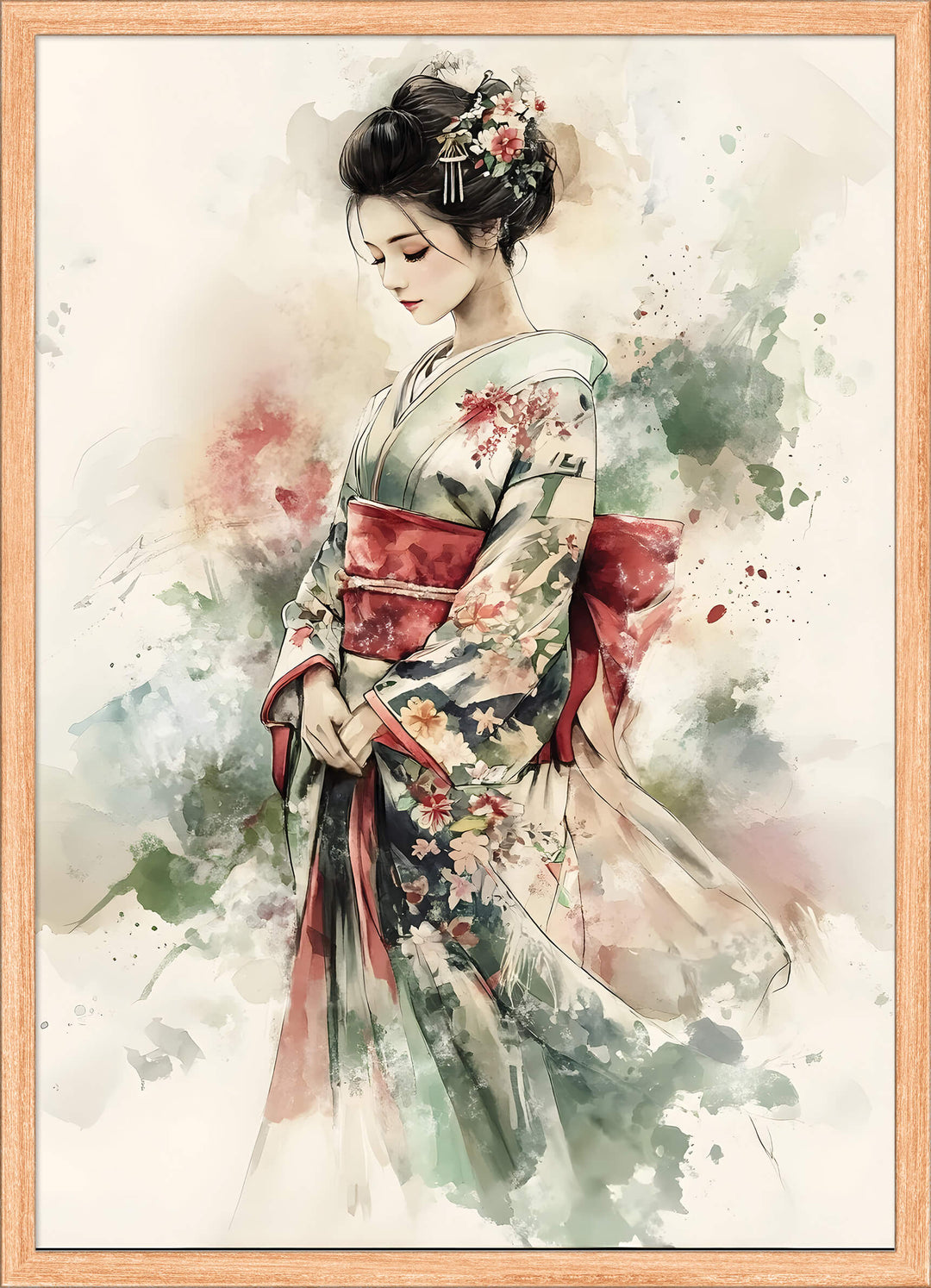 Floral Kimono