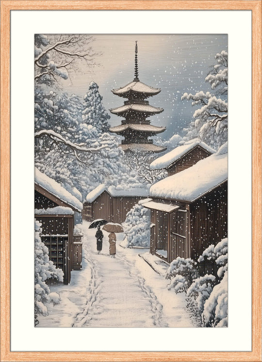 Pagoda Snowfall