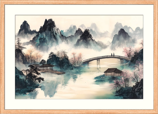 Bridge Over Misty Waters