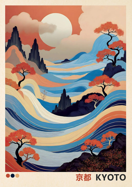 Kyoto Abstract Landscape
