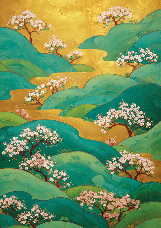 Blossoms in Rolling Hills