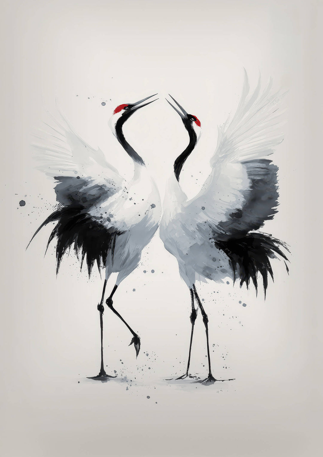 Dancing Cranes