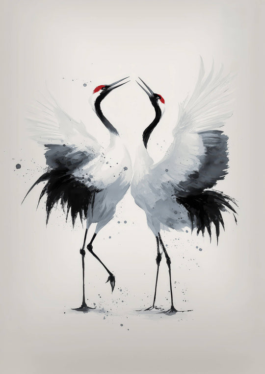 Dancing Cranes