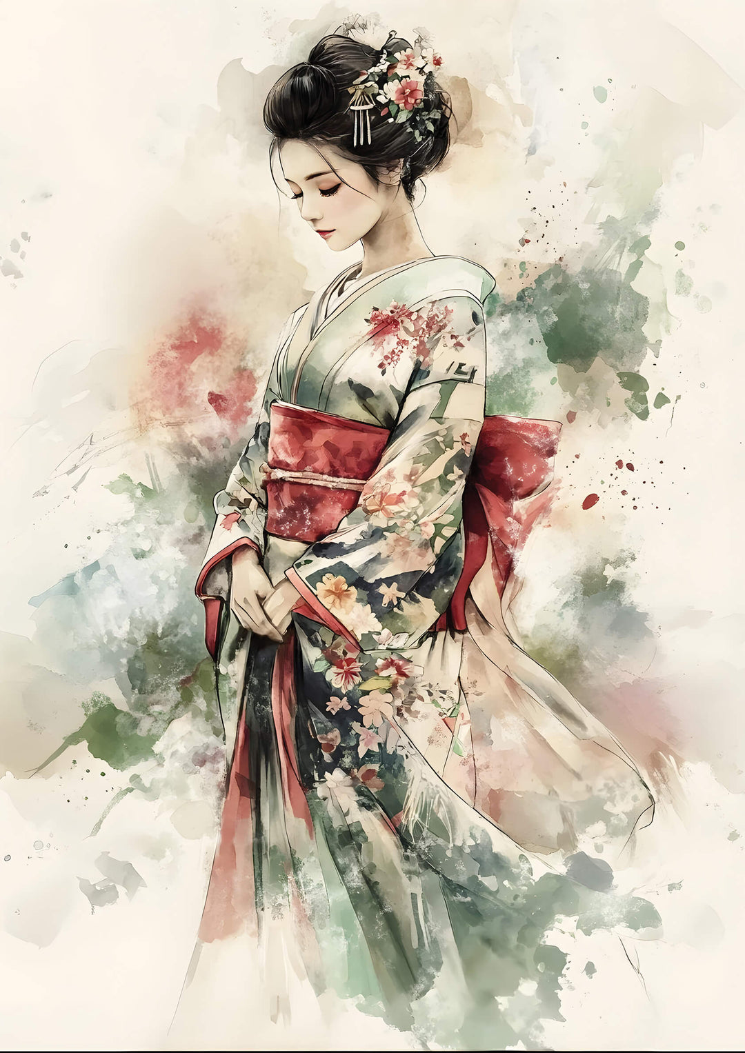Floral Kimono