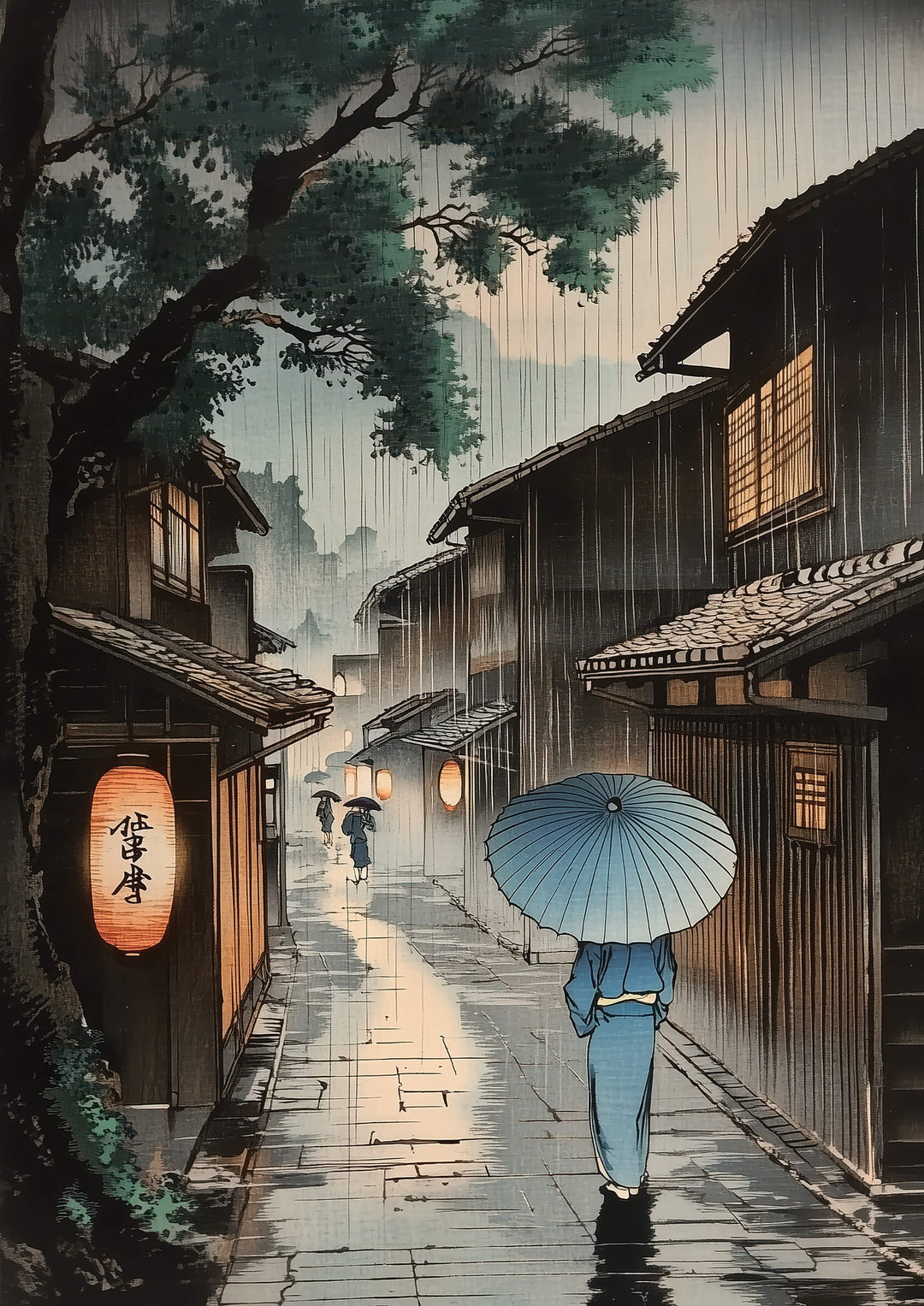 Rainy Kyoto Evening