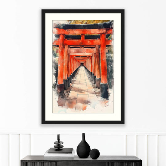 Japanese Torii Gate Wall Art Print