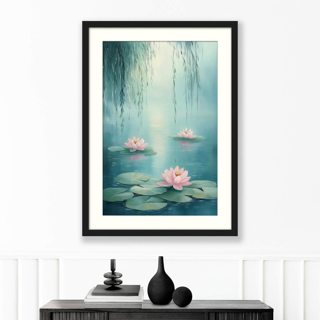 Japanese Water Lily Print