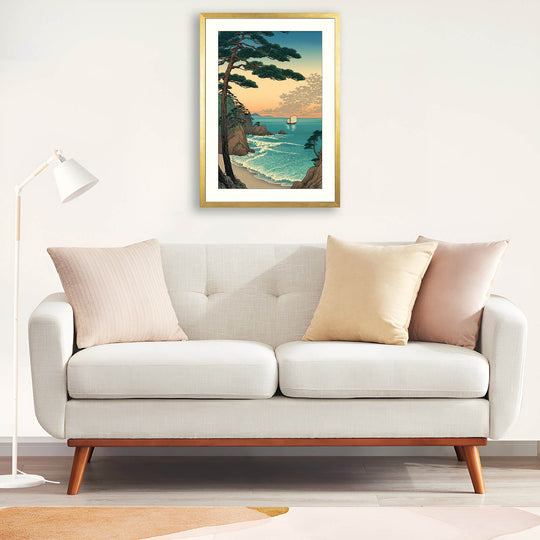 Sunset Coastal Pines
