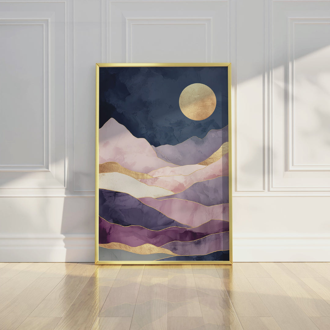 Moon Over Hills