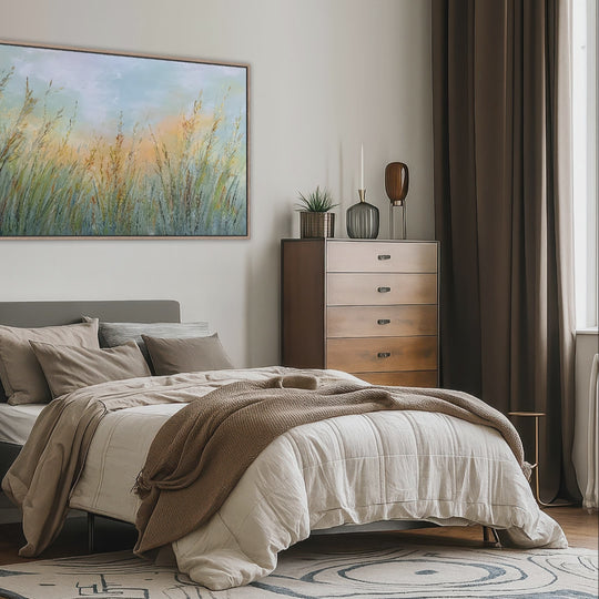 Panoramic Grass Meadow