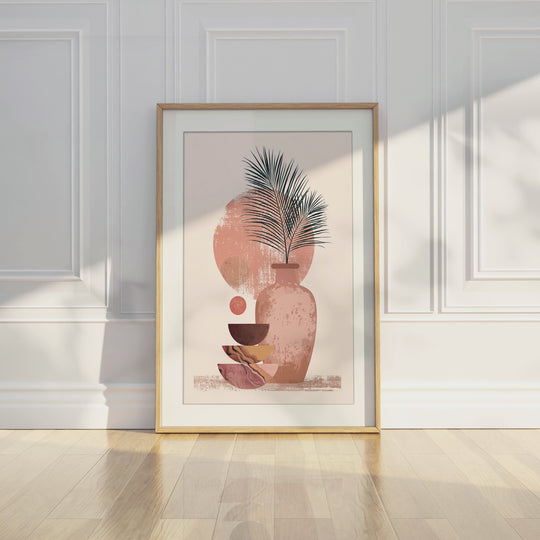 Vase and Palm