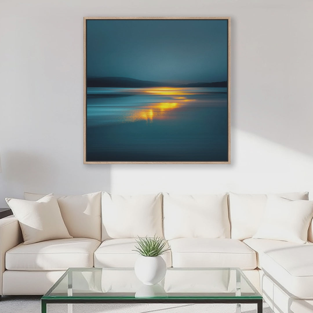 Glowing Twilight Seascape