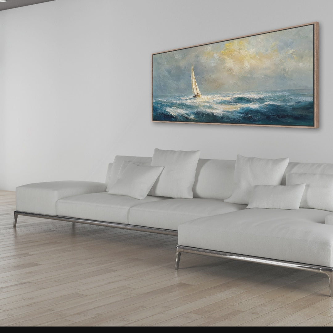 Sailboat Ocean Seascape