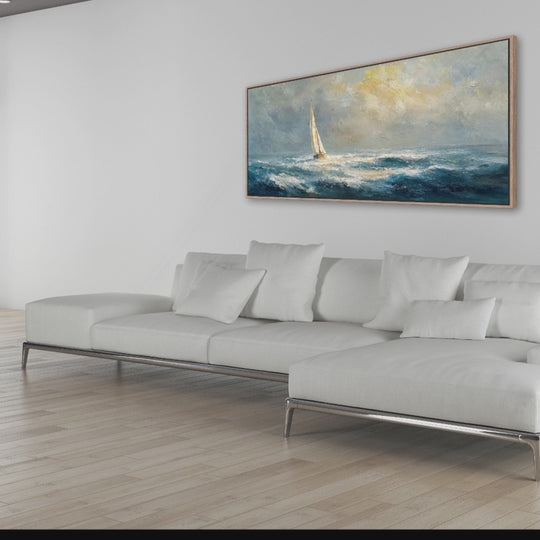 Sailboat Ocean Seascape