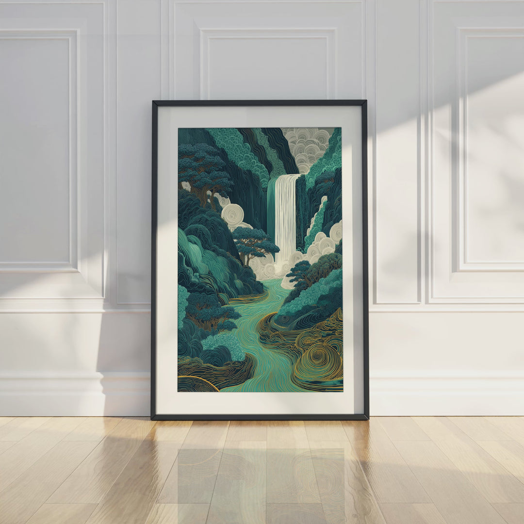 River Waterfall