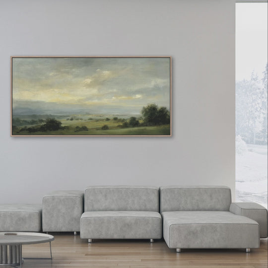 Panoramic Countryside Landscape