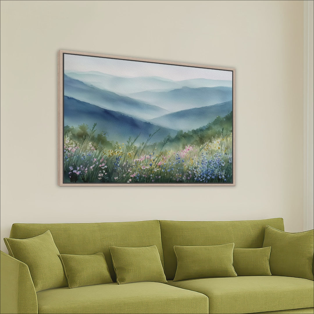 Mountain Meadow Landscape