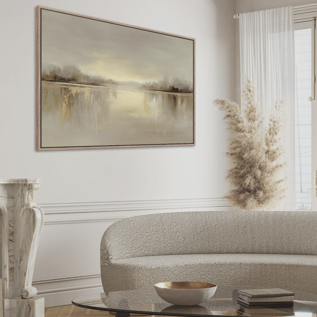 Panoramic Lake Scene