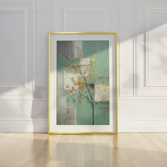 Golden Abstract Tree