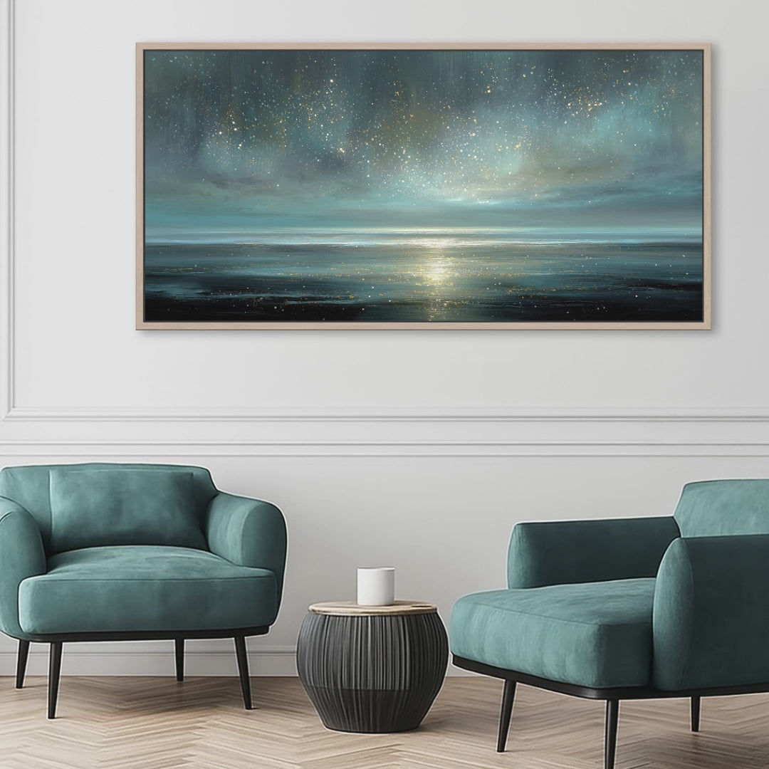 Abstract Night Seascape