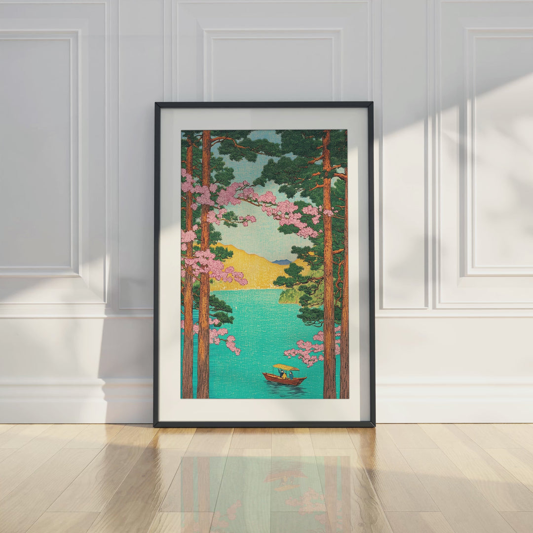 Blossoms Over the Lake