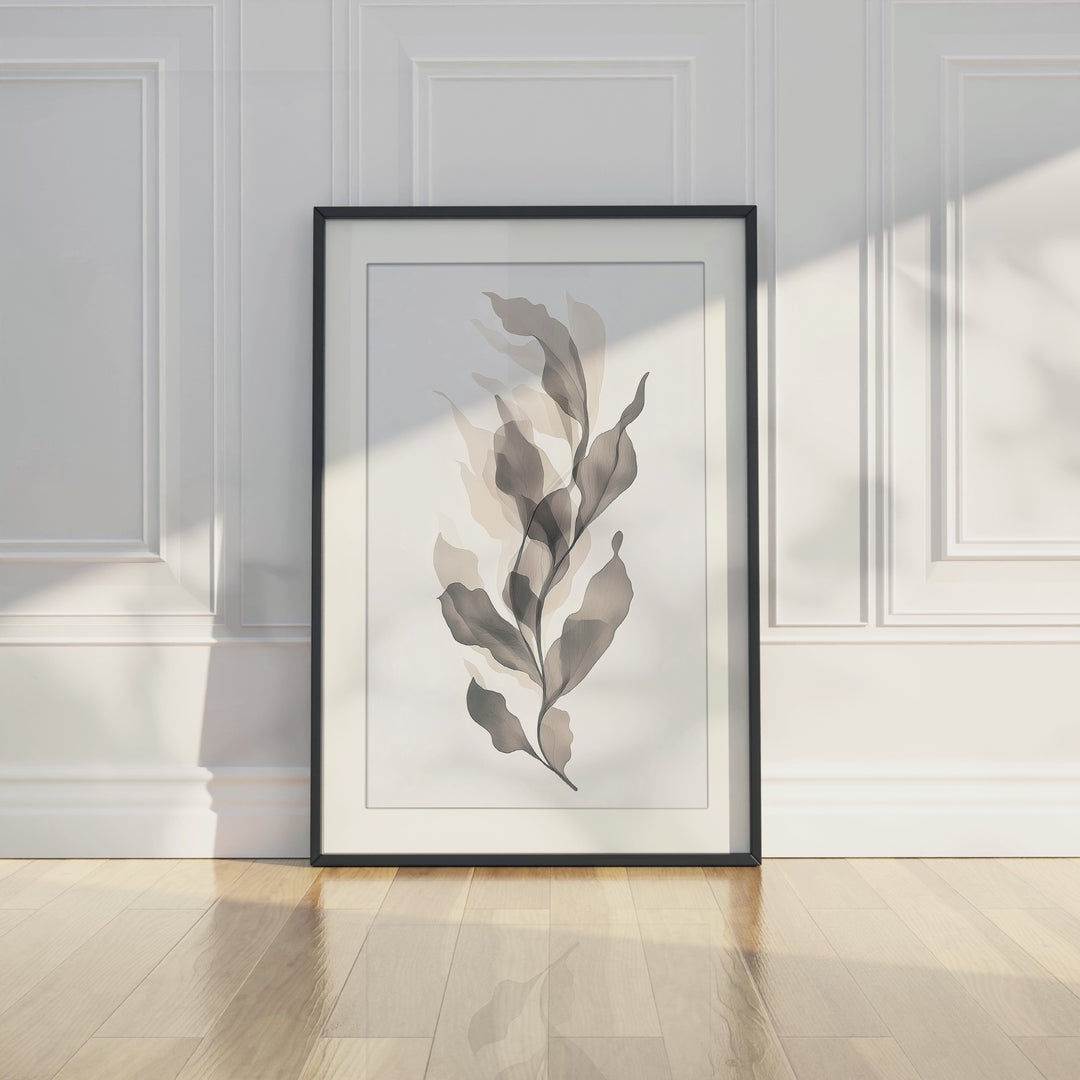 Japandi Botanical Leaves