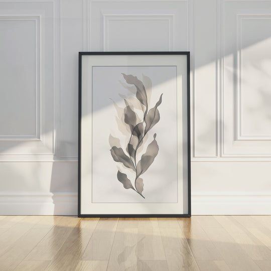 Japandi Botanical Leaves