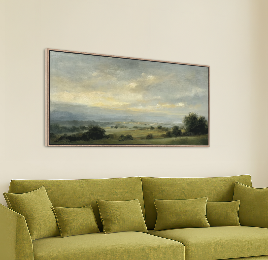 Panoramic Countryside Landscape