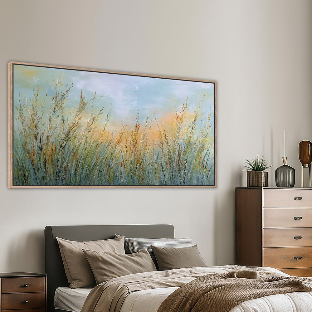 Panoramic Grass Meadow