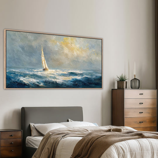 Sailboat Ocean Seascape