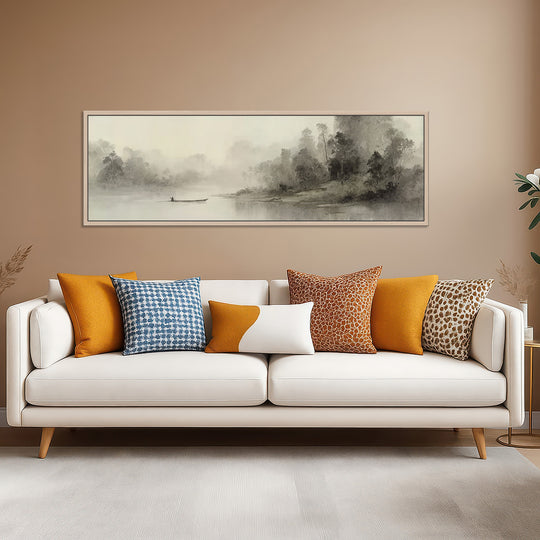 Panoramic River Scene