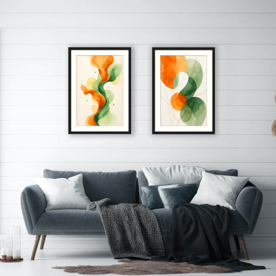Abstract Watercolor Wall Art