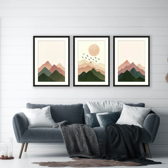 Minimalist Mountain Wall Art