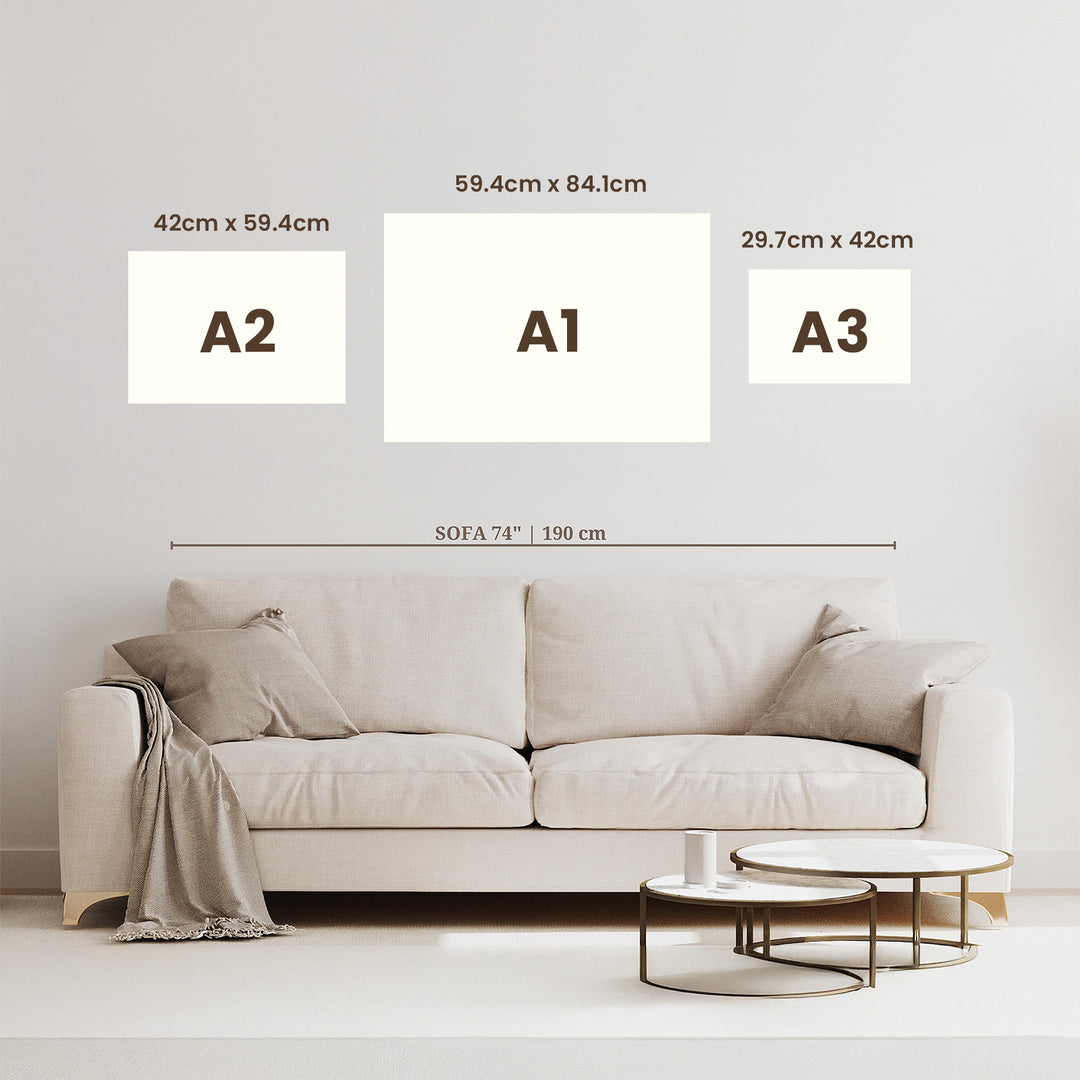 Gold Cherry Blossom Wall Art