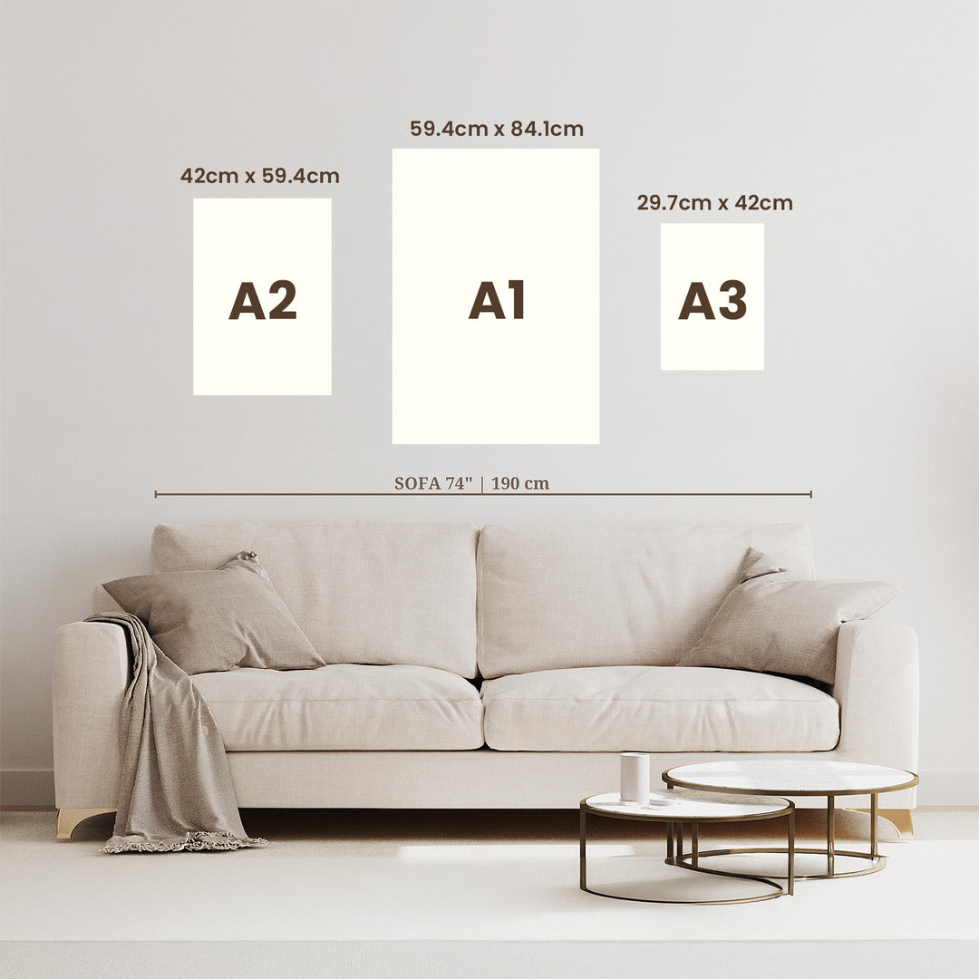 Japandi Style Minimalist Print