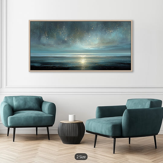 Abstract Night Seascape