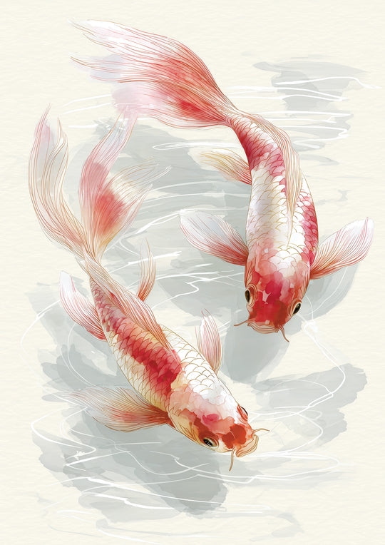 Koi in Still Water