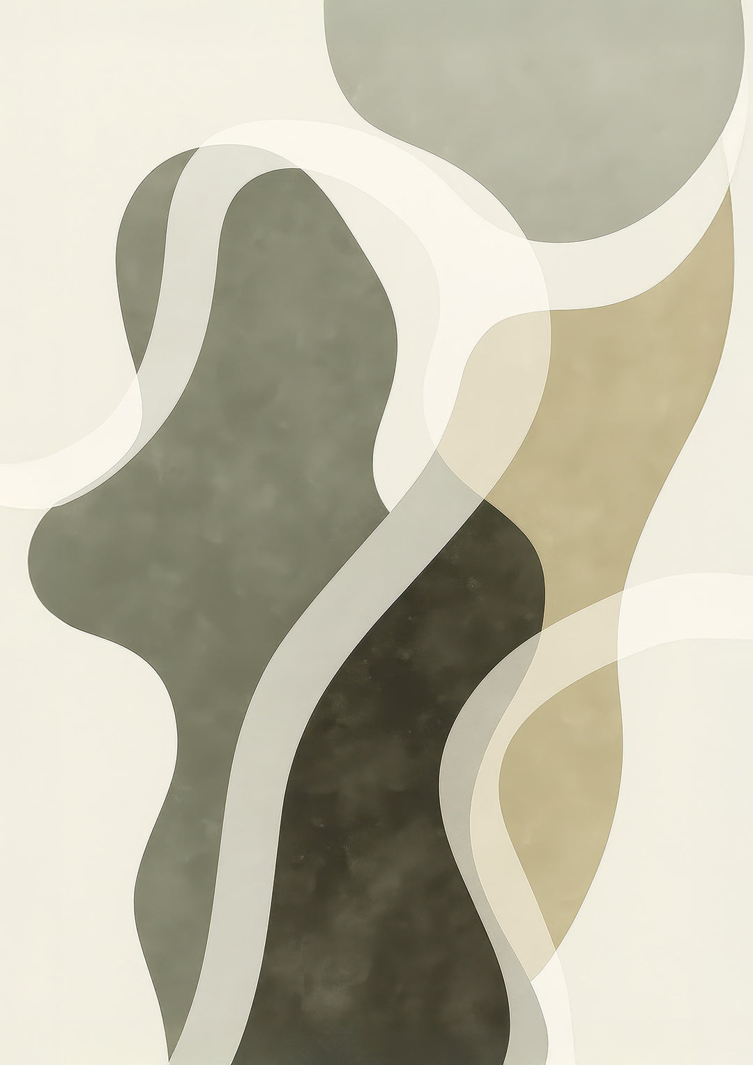 Japandi Style Minimalist Print