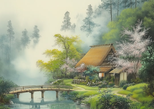Japanese Thatched House