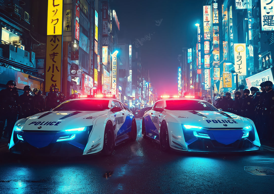 Japanese Night Street Art