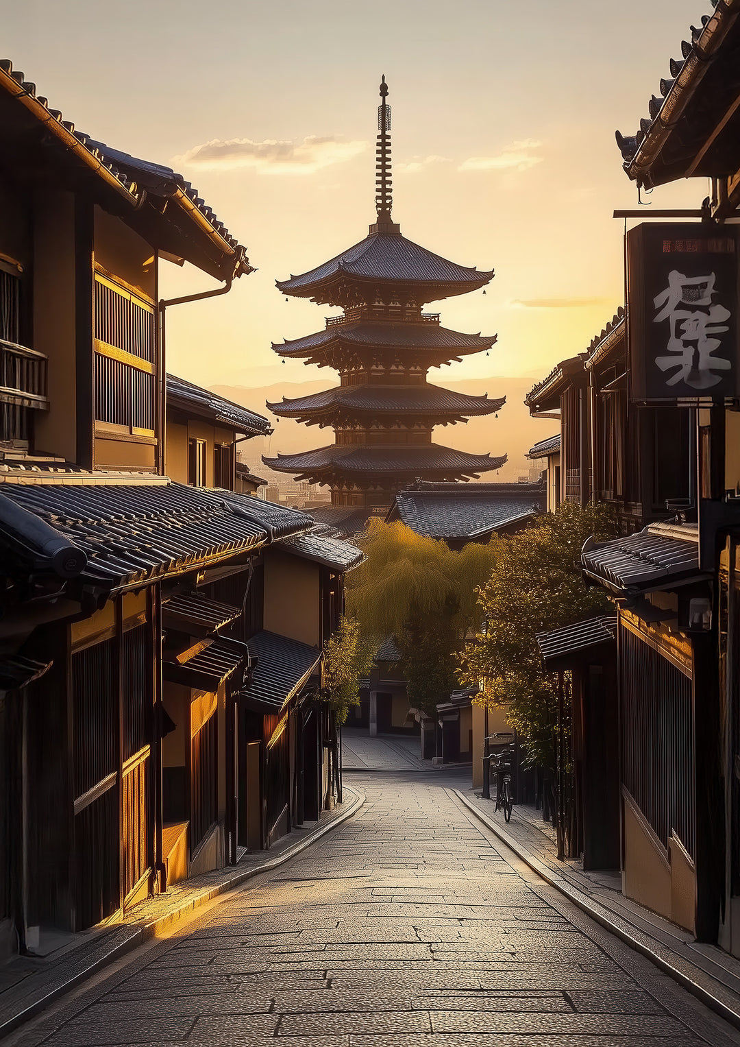 Yasaka Pagoda at Sunset