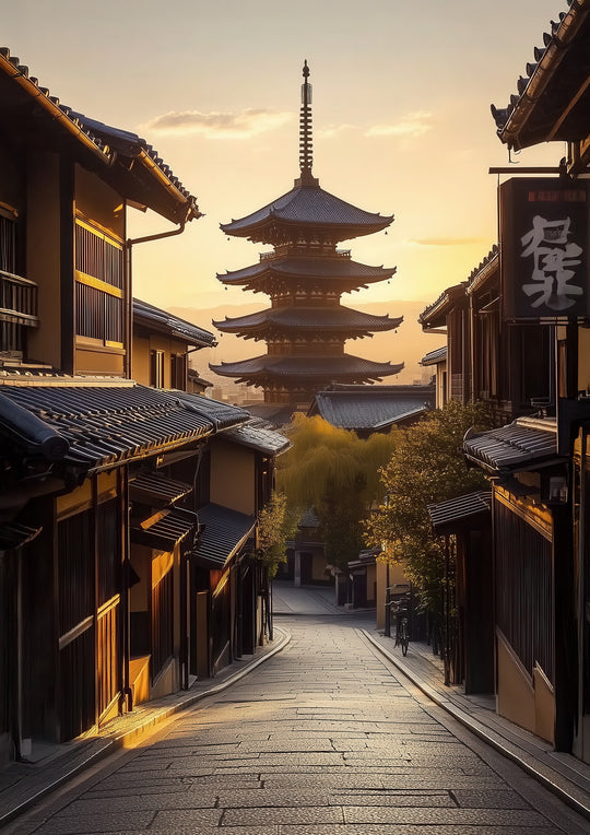 Yasaka Pagoda at Sunset