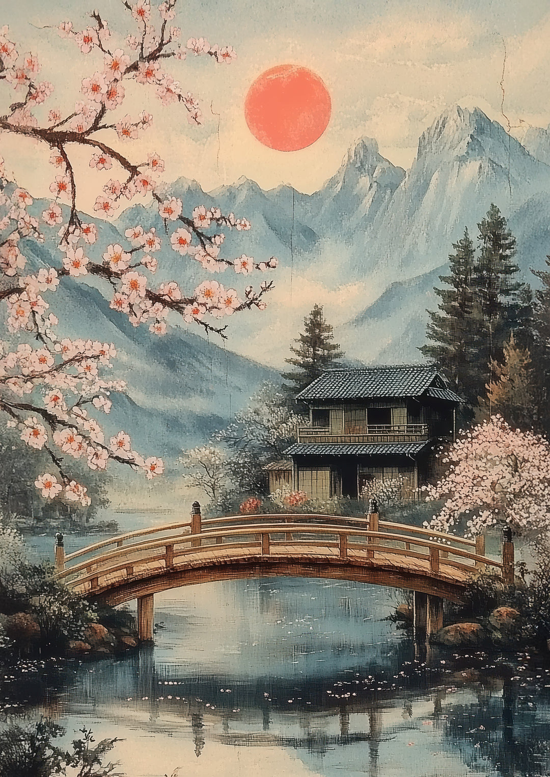 Japan Landscape Wall Art