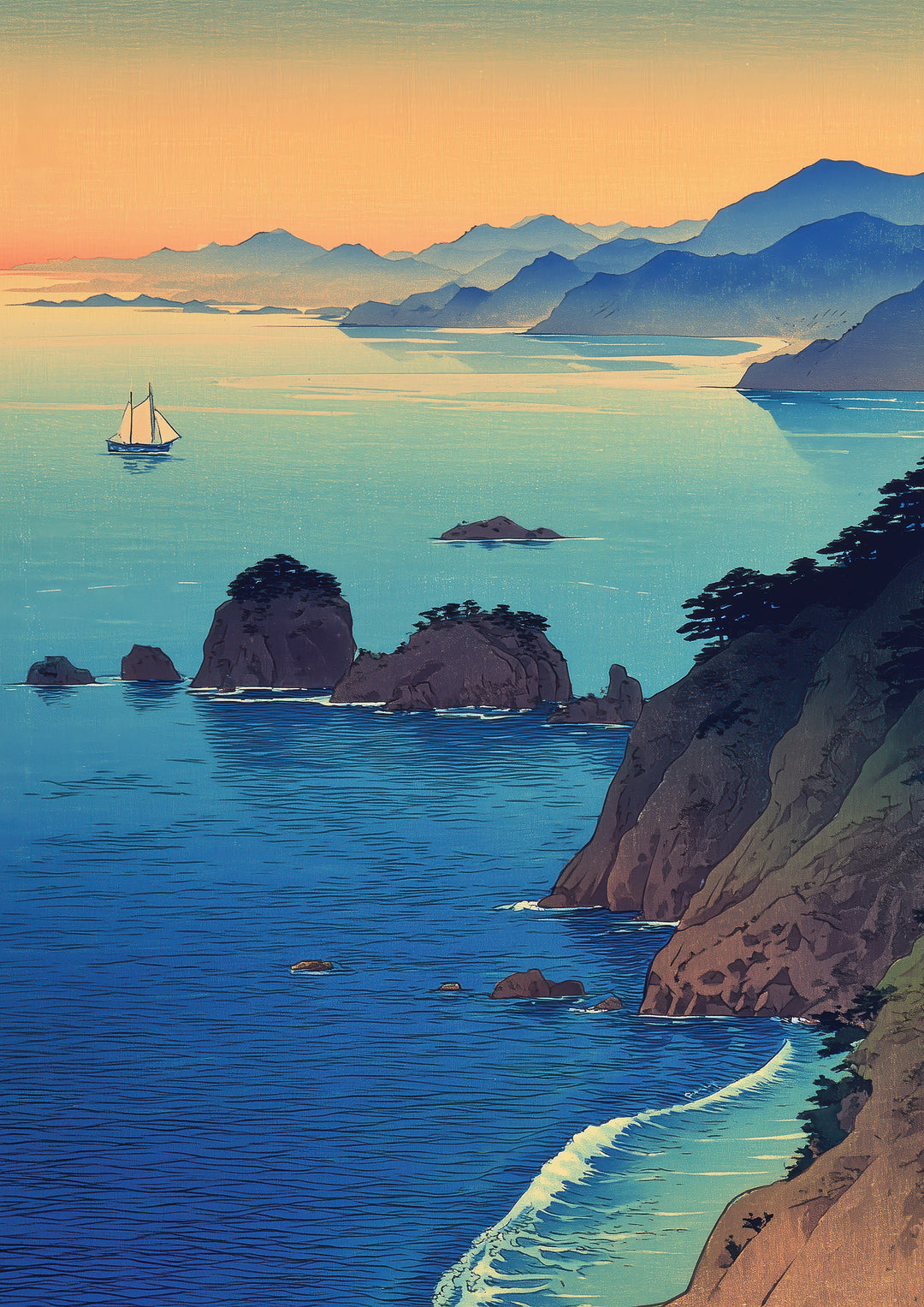 Twilight Coastline