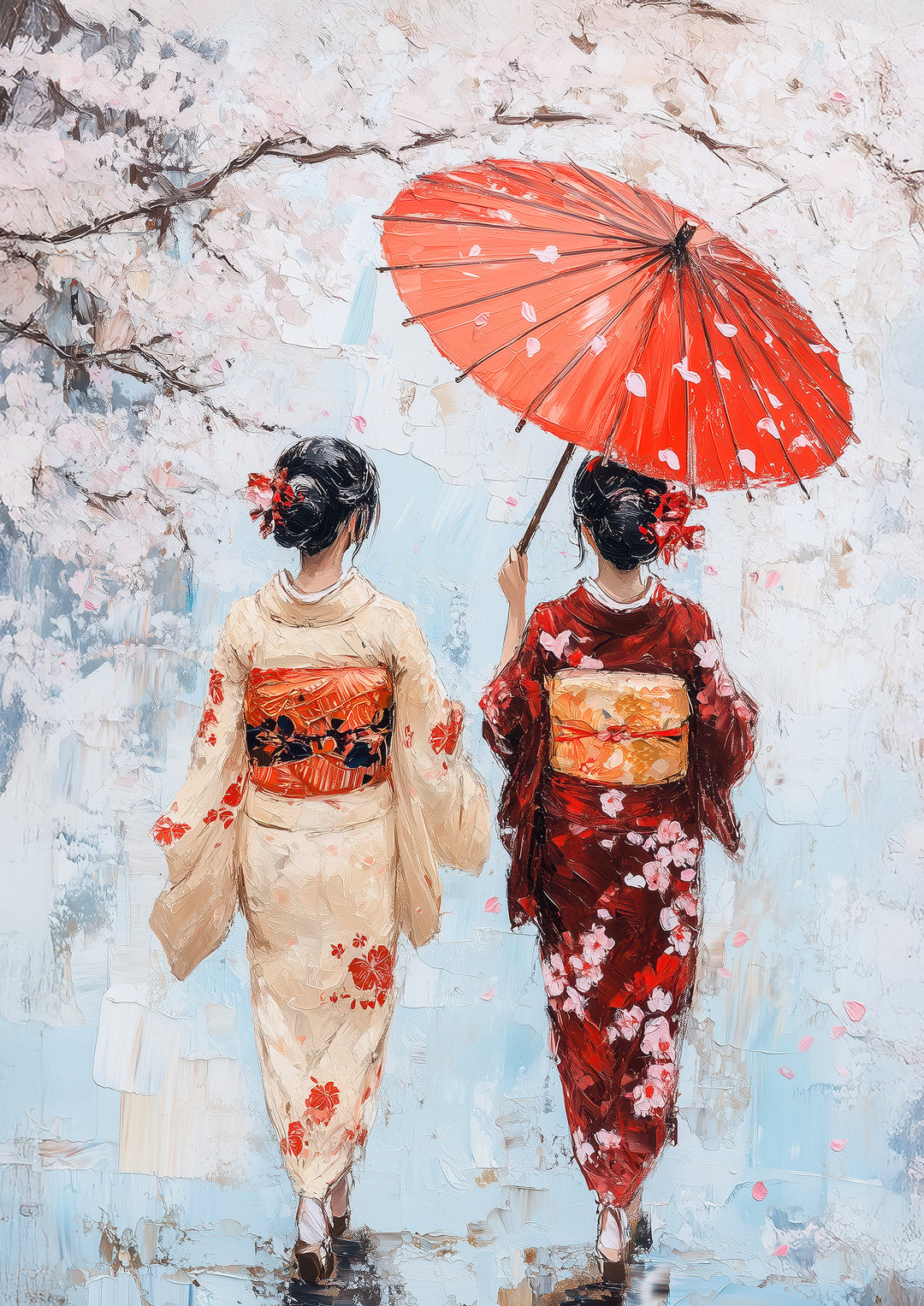 Japanese Kimono Art Print